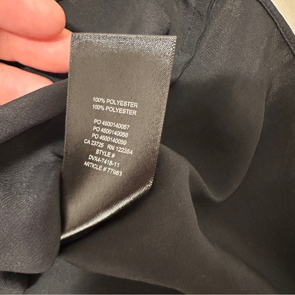 Aritzia Wilfred Black Allusion High Rise Ruched Mini Skirt Size Small Women’s - Picture 10 of 10